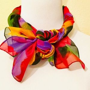 Vintage ECHO Italian scarf